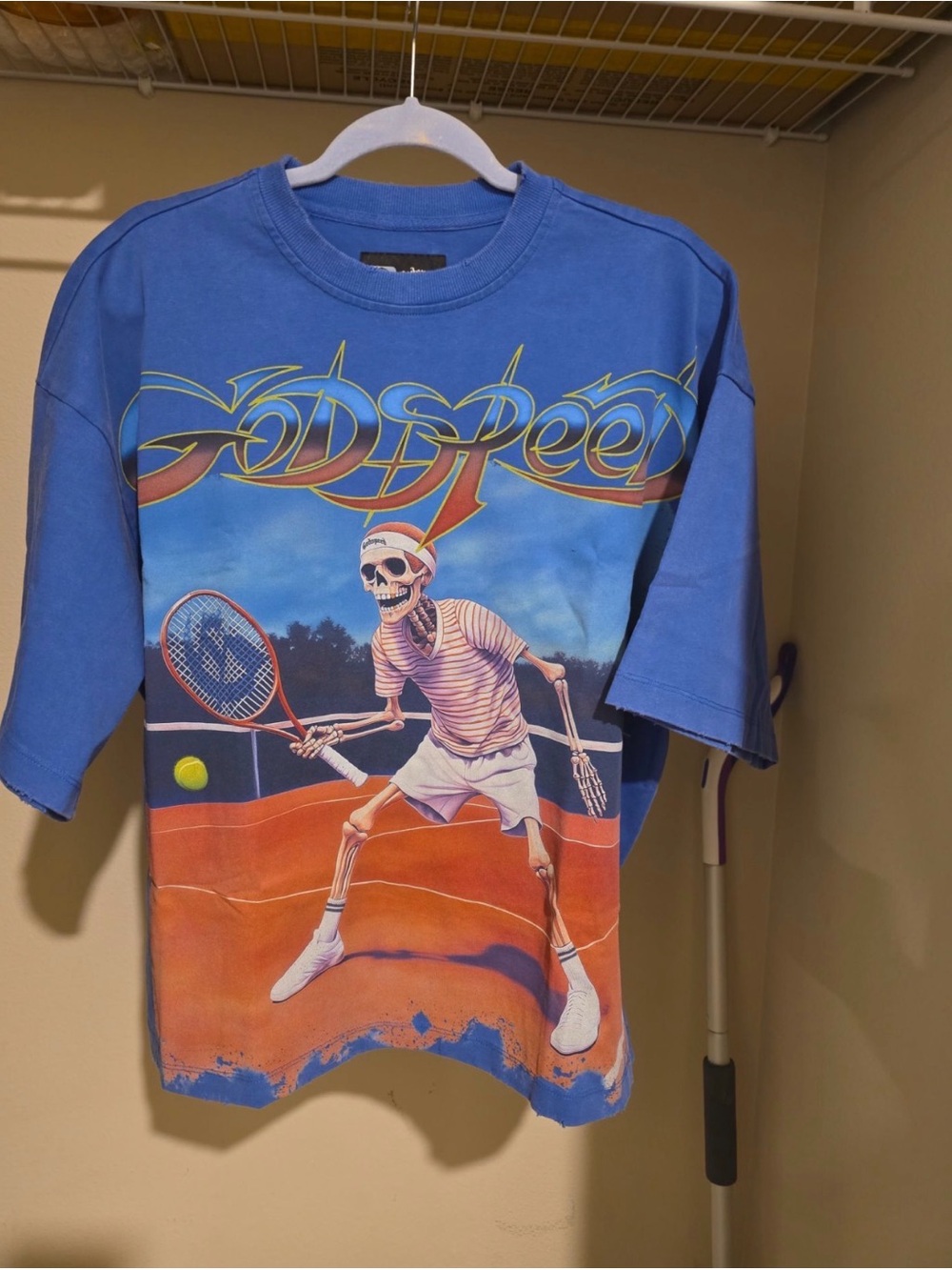 Godspeed Top Spin Blue Tee